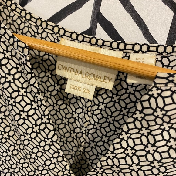 100% Silk Cynthia Rowley Dress - Picture 3 of 3